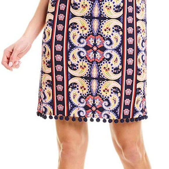 NWT Laundry by Shelli Segal | Knit Print Dress - Picture 5 of 9